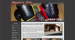 Desktop Screenshot of dragonscenter.com